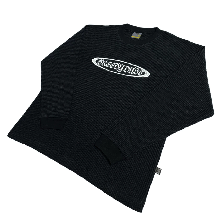Greedy Dust 'Sport - Waffle' Longsleeve Crewneck - Image 1